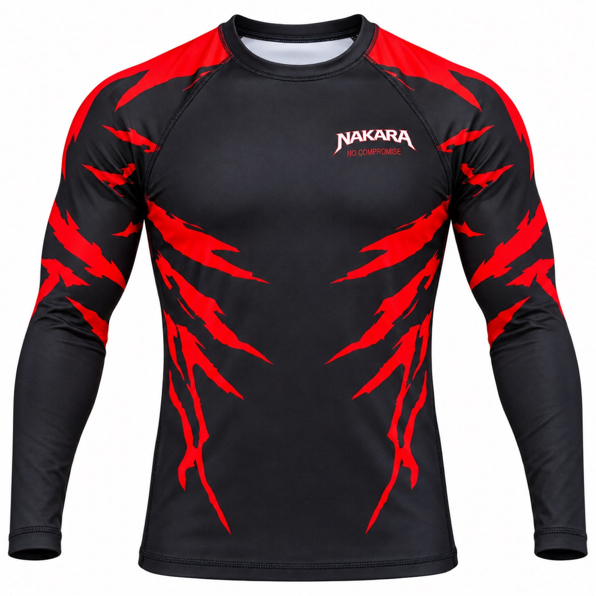NAKARA long sleeve rash guard, front